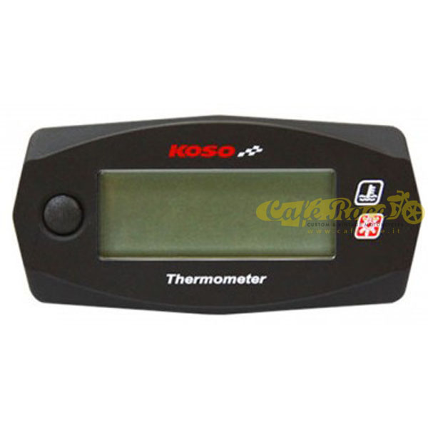 Doppio termometro KOSO Mini 4 a batterie - 250 gradi